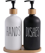 Soap Dispenser Set, Contains Hand and Dish Soap Dispenser, Suitable for ... - $36.14