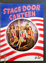 Harpo Marx &amp; All Star Cast (Stage Door Canteen) Orig, 1943 Movie Program - £173.98 GBP