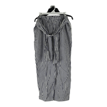 Zara Women&#39;s Basic Collection Blue/White Striped Pants Size XL - £27.94 GBP