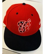 Washington Nationals New Era 59Fifty Fitted 7 3/8 Hat Cap MLB Baseball R... - $16.82
