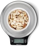 Digital Kitchen Scale with LCD Display Batteries Included 11lb Black Steel - $30.41 CAD