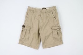 Vintage Abercrombie &amp; Fitch Mens 32 Distressed Heavyweight Cargo Shorts Brown - £42.48 GBP