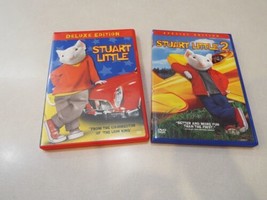  Lot of 2 Stuart Little Deluxe Edition Stuart Little 2 Special Edition DVD&#39;s EUC - £7.82 GBP