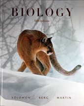 Biology 5e (5th edition) by Eldra P Solomon, Linda R Berg, Diana W Martin / 1999 - £8.81 GBP