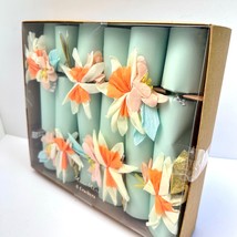 Meri Meri Floral Crackers Easter Spring with Hat Joke and Brooch Set of ... - $29.70