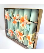 Meri Meri Floral Crackers Easter Spring with Hat Joke and Brooch Set of 6 Easter - $29.70