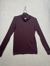 Athleta Flurry Elemental Turtleneck Shirt Long Sleeve Womens M Thumbholes - $21.88