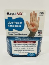CarpalAID 6 Patches for Larger Hands Aid for Carpal Tunnel Relief Carpal... - £9.98 GBP