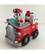 Paw Patrol Ionix Rescue Pups Marshall Fire Truck Vehicle Building Block ... - $53.72 CAD
