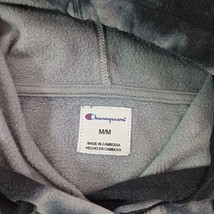 Champion RN#15763 Women's M Dyed Black Cotton Blend Hoodie Pullover Sweatshirt image 3