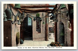 Garden of the Bells Glenwood Mission Inn Riverside CA UNP WB Postcard I15 - £1.99 GBP