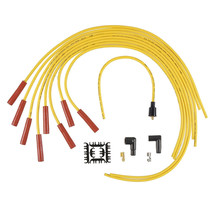 75-81 400 455 Pontiac Trans Am HEI Ignition Spark Plug Wire Graphite 8mm YELLOW - £50.44 GBP