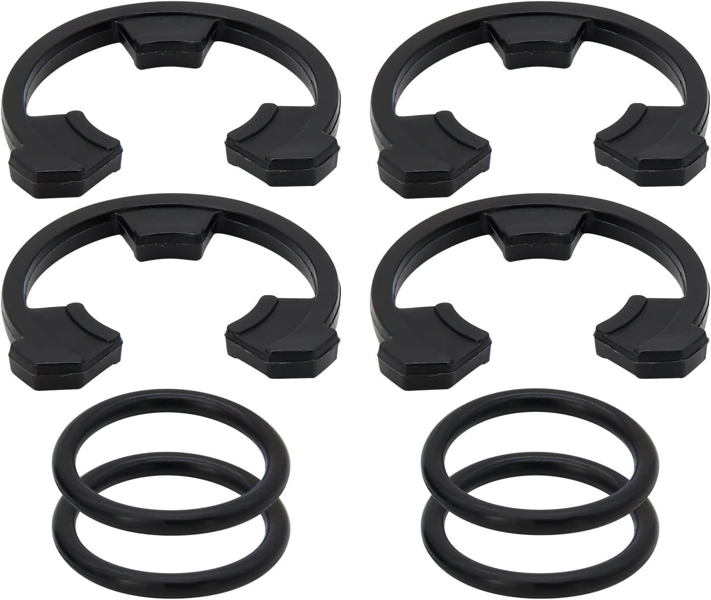 (4+4Pcs) 3/4&quot; Water Softener Clip And O-Ring Kit Compatible With Ge Kenm... - $30.71