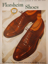 1947 Original Esquire Art Ads Florsheim Shoes Old Forester Whiskey - £5.08 GBP