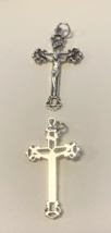 Celtic  Crucifix Pendant 1.75&quot; Silver Plated,  New #MD-014 - $2.79 CAD