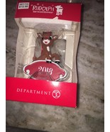 Department 56 Rudolph 2018 Vom Weihnachten Ornament 6000325 - $18.54
