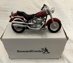 HARLEY DAVIDSON 2002 FLSTF FAT BOY 2004 MAISTO DIE CAST REPLICA 1:18 W/COA - $238.88 MXN