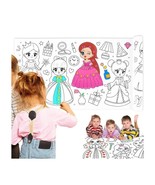 Princess Colouring/Drawing, 3 METRE Long Paper Roll for Children/Kids by... - $11.22