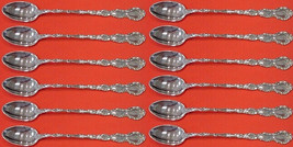 Strasbourg by Gorham Sterling Silver Iced Tea Spoons 7 5/8&quot; Set of 12 - £656.03 GBP