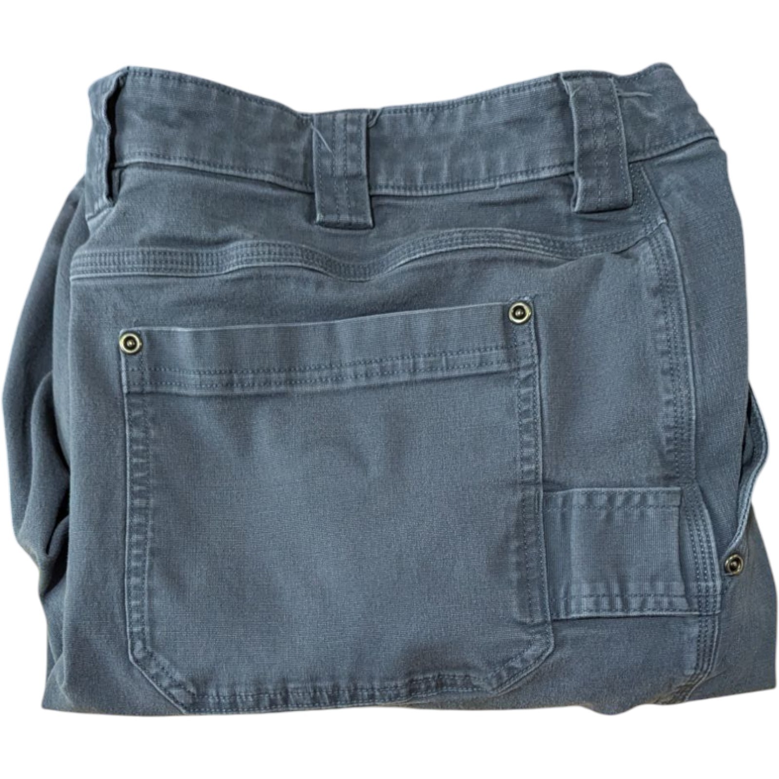 Duluth Carpenter Shorts Gray Flex Fire Hose Mens size 44 Casual Workwear... - $33.66