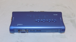 TRENDnet USB KVM Switch Model TK-407 4-Port Console - £13.08 GBP