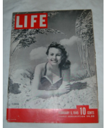 Vintage Life Magazine February 5 1945 Florida Neat Ads Chesterfield Sexy... - £23.58 GBP