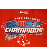 Youth T Shirt MLB Baseball Boston Red Sox 2007 AL Champions Size L Large - £7.83 GBP