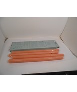 PartyLite One Box (pink  Unscented Column Candles, NOS 14inch d15416 - £8.95 GBP