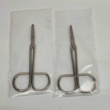 Lot of 2 Sterile Small Size Medical Stainless Scissors Sharp/Blunt - $188.27 MXN