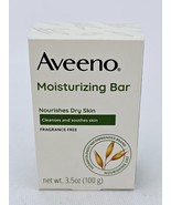 Aveeno Moisturizing Bar Soap Fragrance Free Oat 3.5 oz - €13,03 EUR