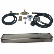 Tretco OB5SS-BK1-18-LP 18 in. Stainless Steel Linear Burner Pan Kit, Liq... - £178.77 GBP