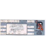 Detroit Tigers Vs. Toronto Blue Jays 1994 Full Ticket Stub Collectible J... - £3.91 GBP