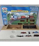 Deluxe Thomas&#39; Fun With Freight Set HO Scale Electric Train No. 00683- O... - $296.95