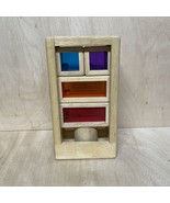 Wonderworld Montessori Natural Toy Wooden Rainbow Sound Sensory Blocks I... - £21.77 GBP