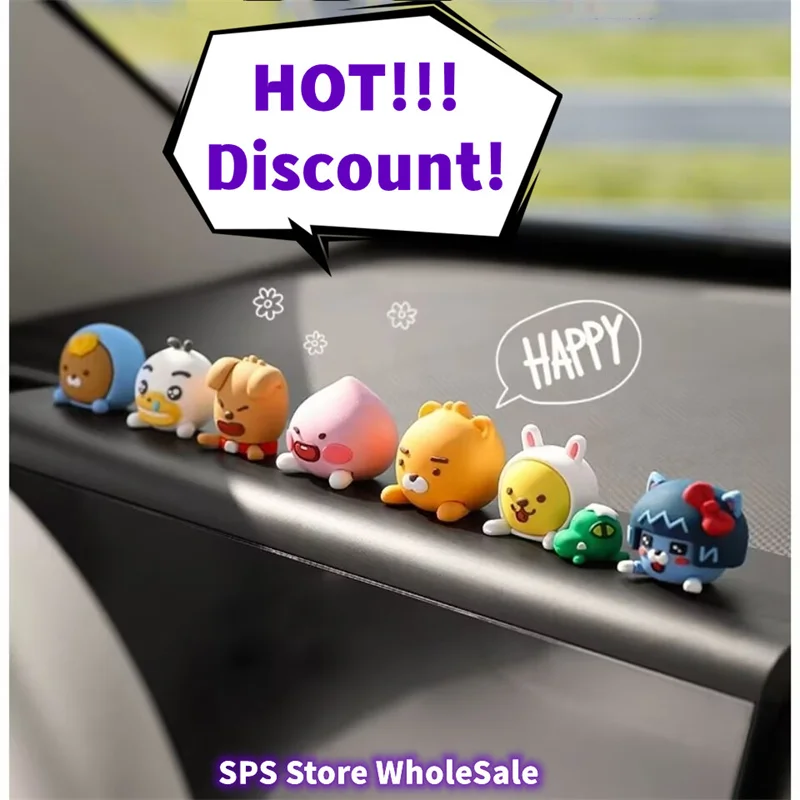 SPS Car Anime Ornaments WholeSale Cute Cartoon Character Car Decorations... - £7.46 GBP+