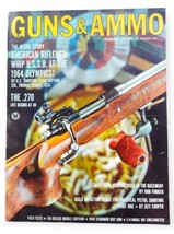 Vintage Guns &amp; Ammo Magazine February 1965 Firearms Hunting Retro Advertising  - £12.60 GBP