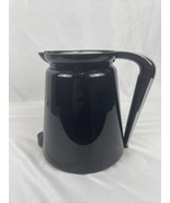 Keurig 2.0 Black K-Carafe Pitcher &amp; Lid Coffee Pot Replacement-Stainless... - £7.44 GBP