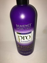 SILKIENCE Salon Series New Advanced Pro Formula 2 n 1 Shampoo &amp; Conditioner 32oz - £10.98 GBP