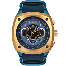 Egard Men&#39;s V1-Viking Suri Blue Dial Watch - WCH-5083-Y0N178 - £219.77 GBP