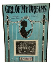 Girl of My Dreams Vintage Ukulele Sheet Music Guy Lombardo Sunny Clapp 1927 - £7.47 GBP