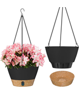 10 Inch Hanging Planters for Outdoor Plants, Hanging Pots for Plants Ind... - €26,43 EUR