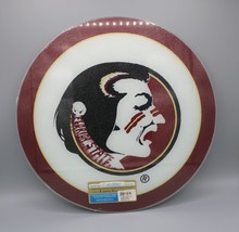 Florida State Seminoles Decorative Tempered Glass Lazy Susan 16&quot; Art Works NCAA - £19.77 GBP