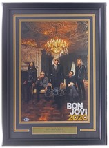 Jon Bon Jovi Signé Encadré 11x17 2020 Tour Affiche Photo Bas - £273.64 GBP