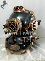 Vintage Nautical Diving Helmet US Navy Mark V Metal Alloy Collectible He... - £155.60 GBP