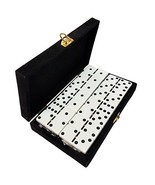 Marion Domino Double 6 White Tiles Jumbo Tournament Size w/Spinners - $61.64 CAD