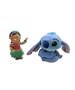 Disney Lilo 3.5&quot; Doll Figure and 3.5&quot; Plush Stitch Set - €12,00 EUR