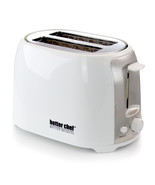 Better Chef Cool Touch Wide-Slot Toaster- White - $50.53 CAD