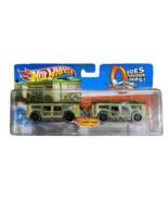 NEW MOC SEALED 2010 MATTEL HOT WHEELS TURBO TROLLEY TRAIN CARS RAPID TRANSIT - $29.69