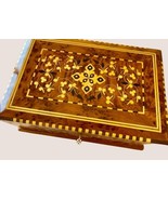 Moroccan jewelry Box, wooden box , engraved box ,cedar wood box ,gift bo... - £277.44 GBP