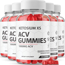 (5 Pack) Ketosium XS Keto ACV Gummies Weight Loss - 300 Gummies - £84.30 GBP